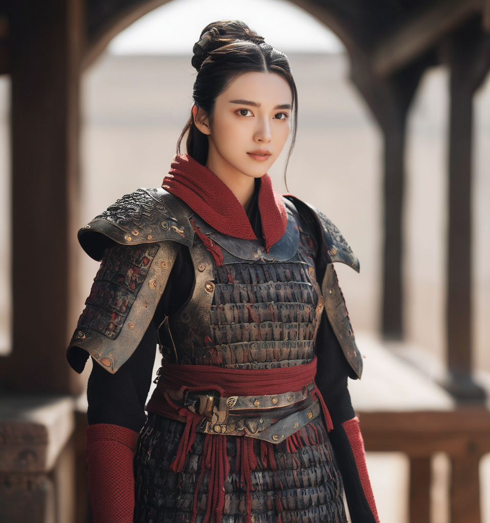 03513-2819050088-_lora_Qige中国甲胄(Chinese_armor)SDXL_v1.0_0.8_,a 25 year old chinese girl,Qinjia, realistic,solo,Background of ancient Chinese citi.png